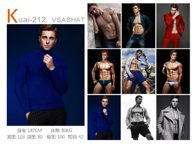 12国外男模特-VSASHAT