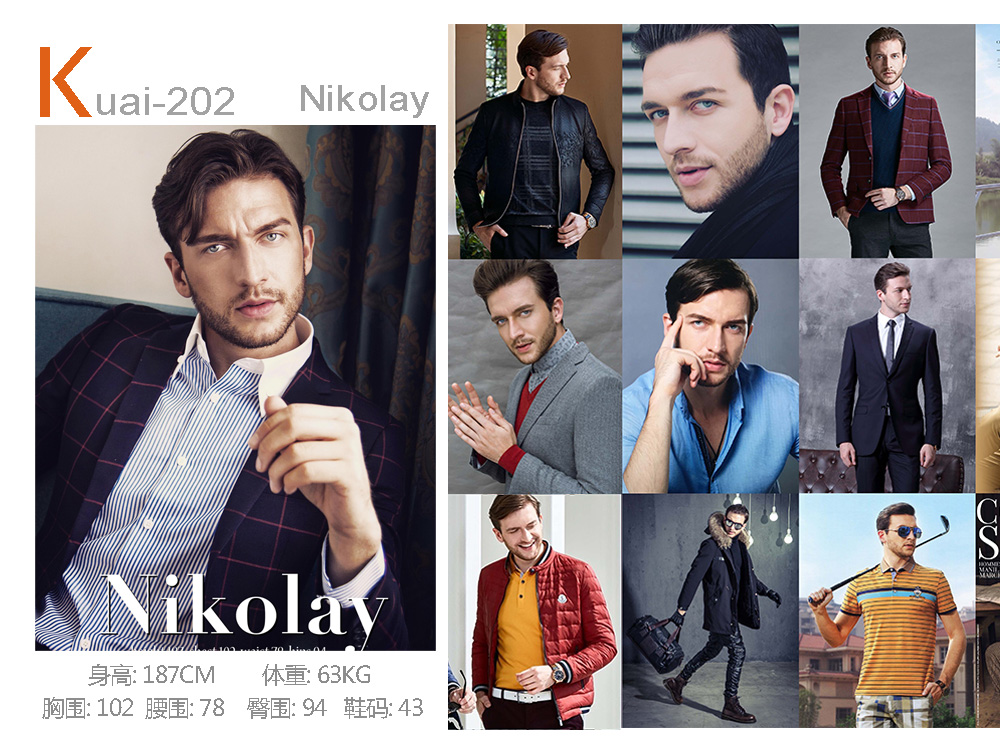 2国外男模特-Nikolay